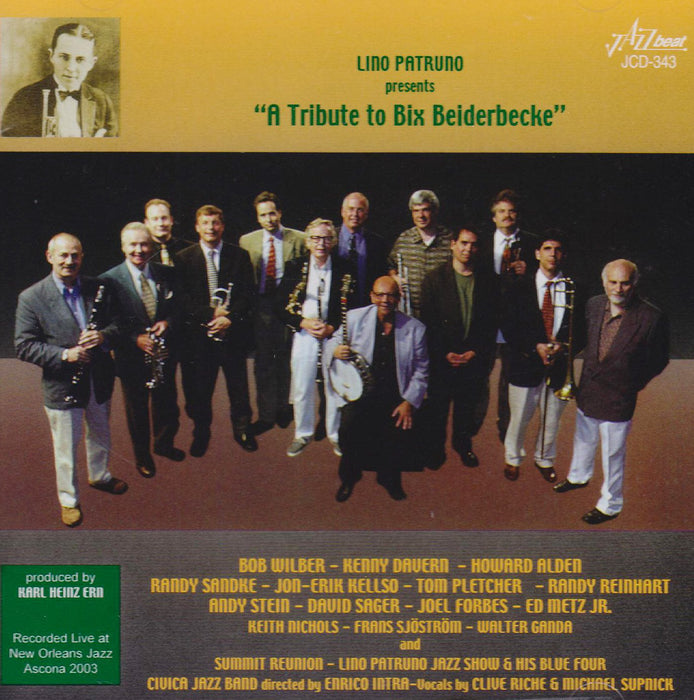 Lino Patruno - A Tribute To Bix Beiderbecke;