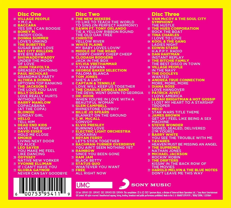Best 70s Party Album In The World.. Ever! (The) / Various (3 Cd);