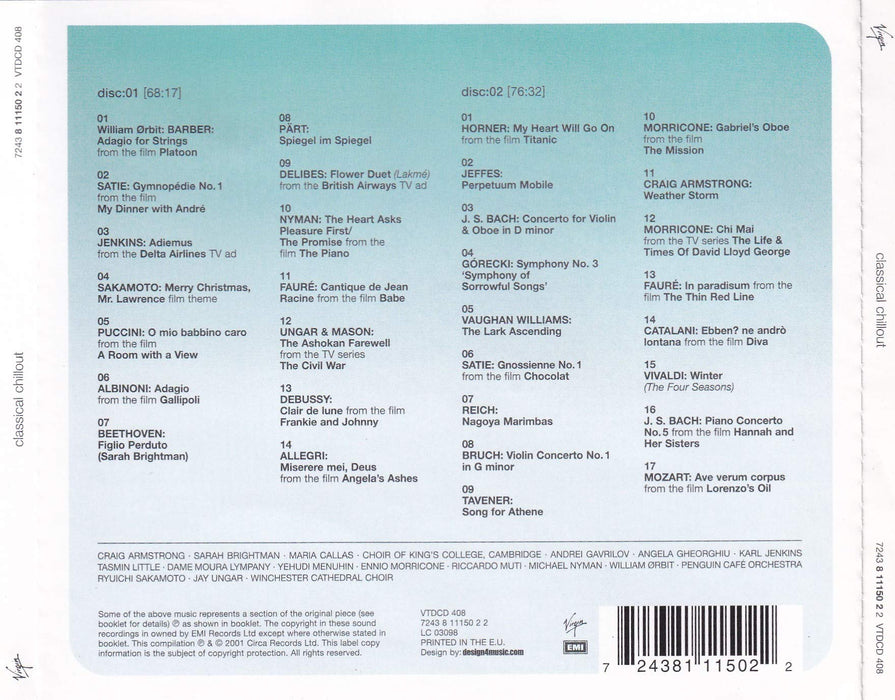 Classical Chillout / Various (2 CDs);