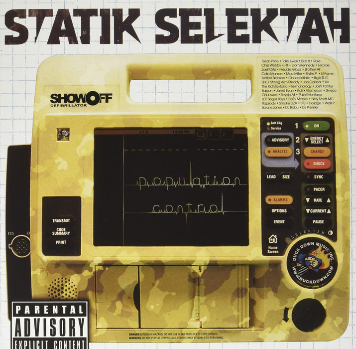 Statik Selektah - Population Control (2 Lp);