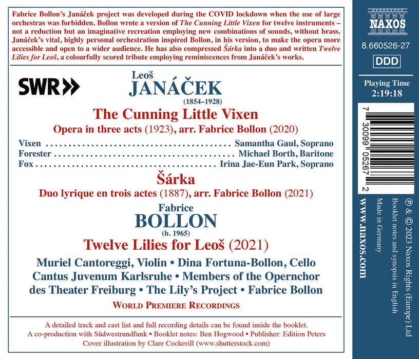 Leos Janacek - The Cunning Little Vixen (2 Cd);