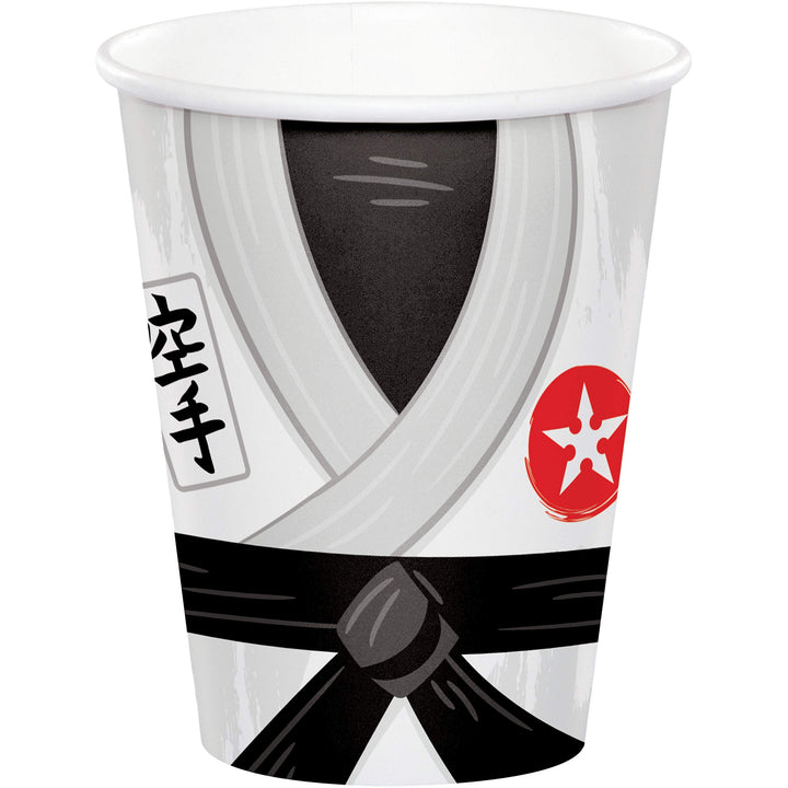 Creative Converting: 9Cup 12/8Ct Karate Party Qs;