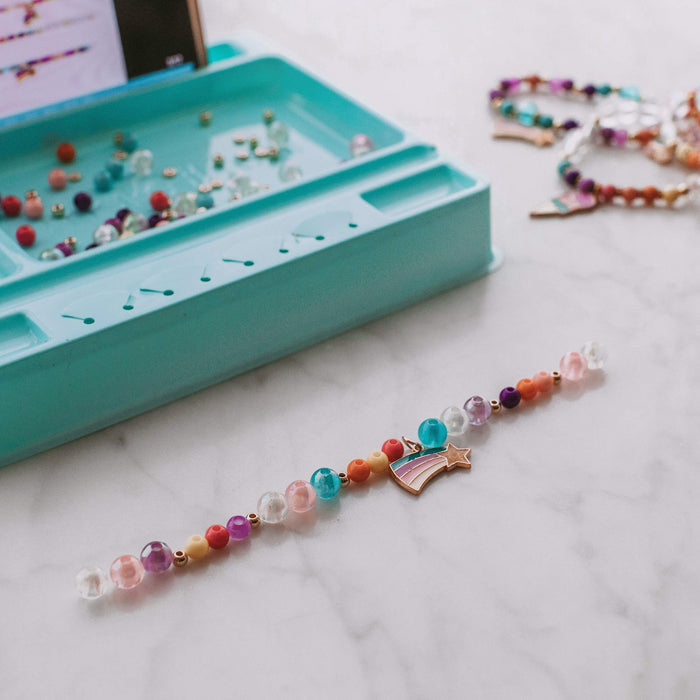 Make It Real: Rainbow Pearl Bracelets;
