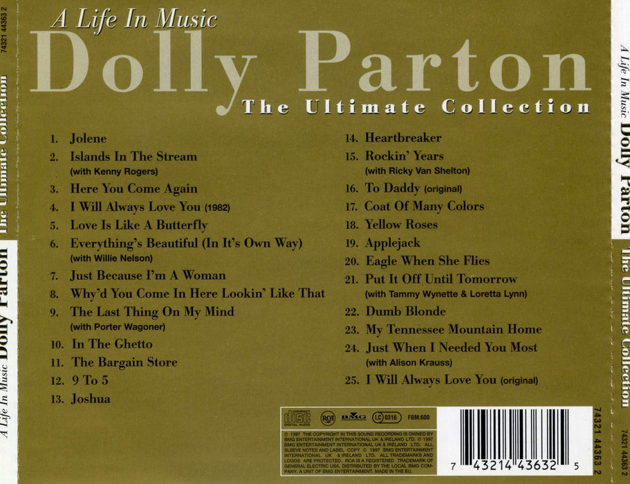 Dolly Parton - The Ultimate Collection;