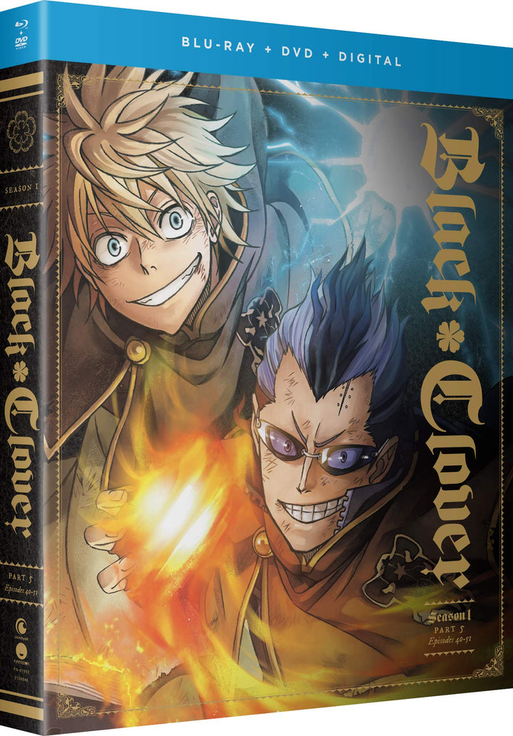 Black Clover: Season One Part Five Plus Art Book (4 Blu-Ray) [Edizione: Stati Uniti];