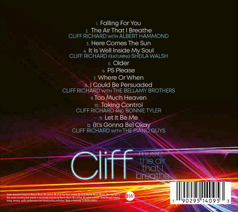 Cliff Richard - Music... The Air That I Breath;