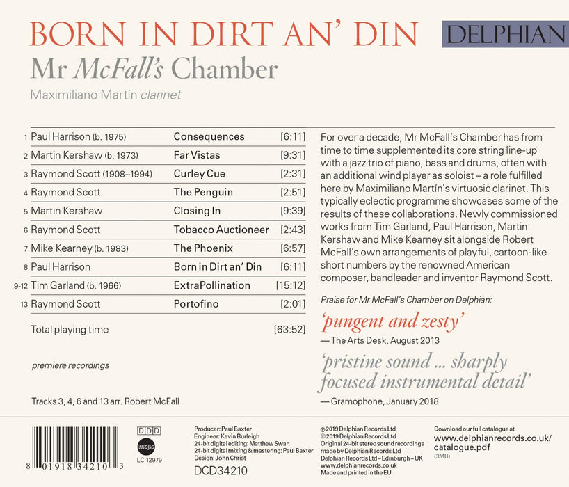 Mr McFall's Chamber - Born In Dirt An' Din;