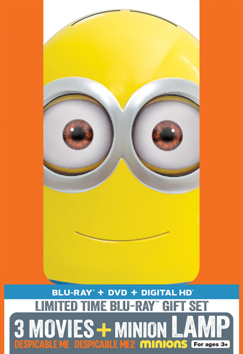 Despicable Me 3 Movie Collection With Minion Lamp [Edizione: Stati Uniti];