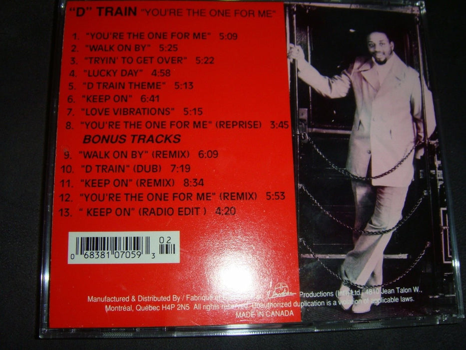 D Train - You'Re The One For Me;