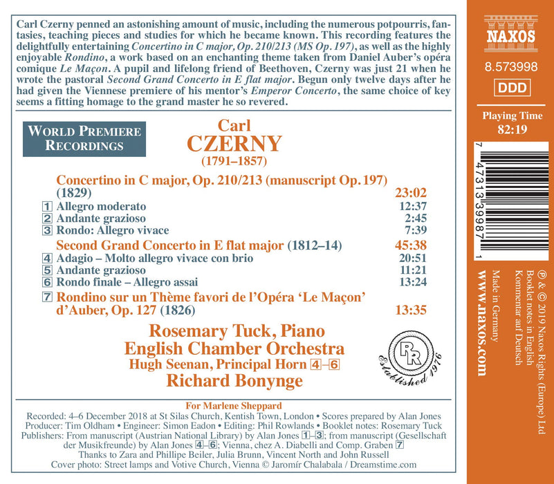 Carl Czerny - Grand Concerto In E Flat Major;