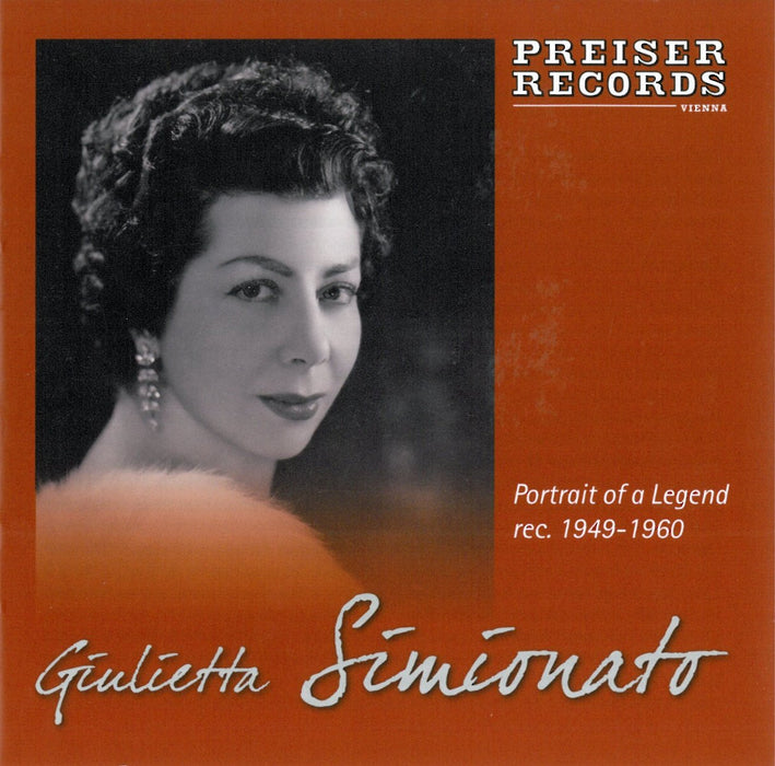 Giulietta Simionato: Portrait Of A Legend;