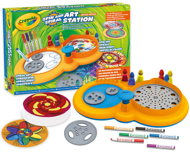 Crayola: Super Set Spin &amp; Create Deluxe;