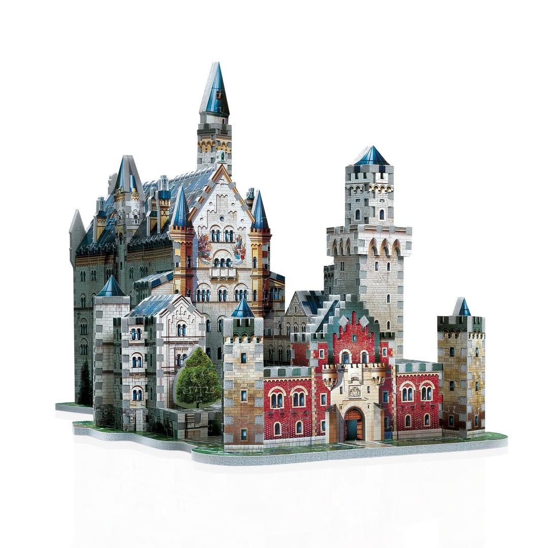 Wrebbit W3D-2005 - 3D Puzzle 890 Pz - Classics Collection - Neuschwanstein Castle;