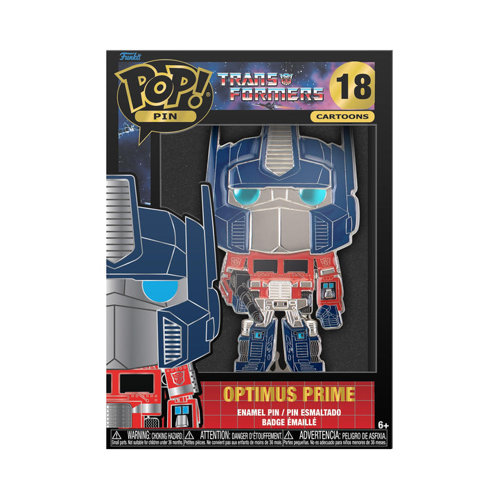 Transformers: Funko Pop! Pin - Optimus Prime (Enamel Pin / Enamel Pin);