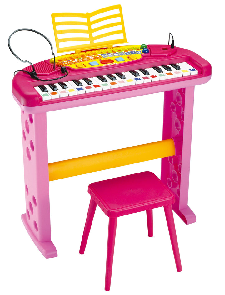 Bontempi: Electronic Speaking Organ With 32 Keys And Stool - Dutch Version;