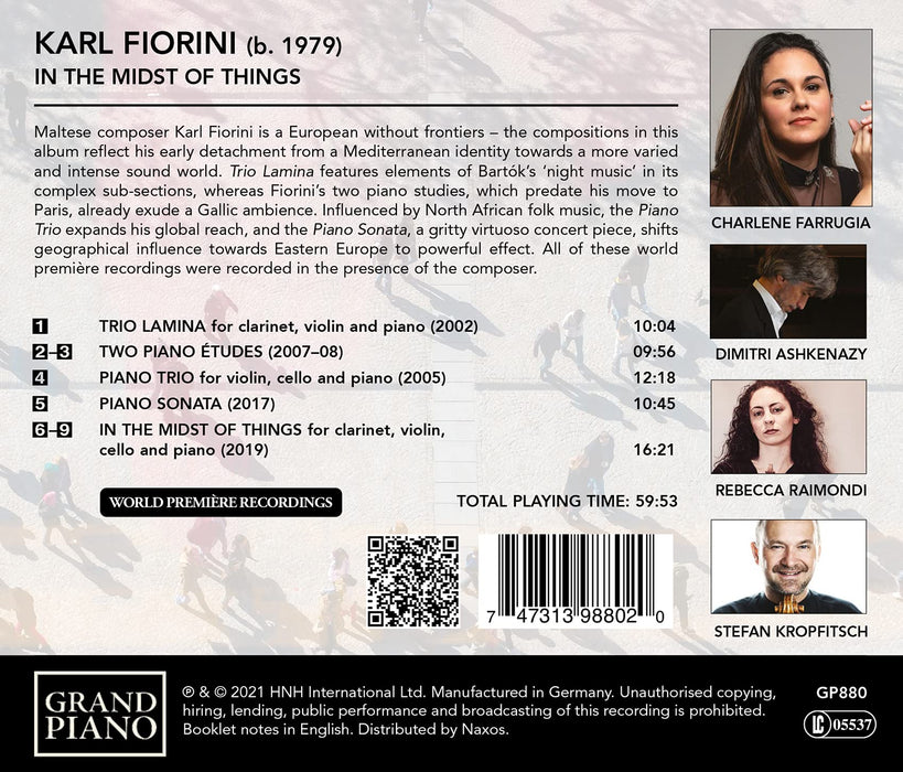 Karl Fiorini - In The Midst Of Things. Piano And Chamber Music;