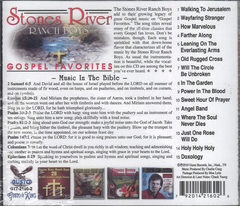Stones River Ranch Boys - Gospel Favorites;