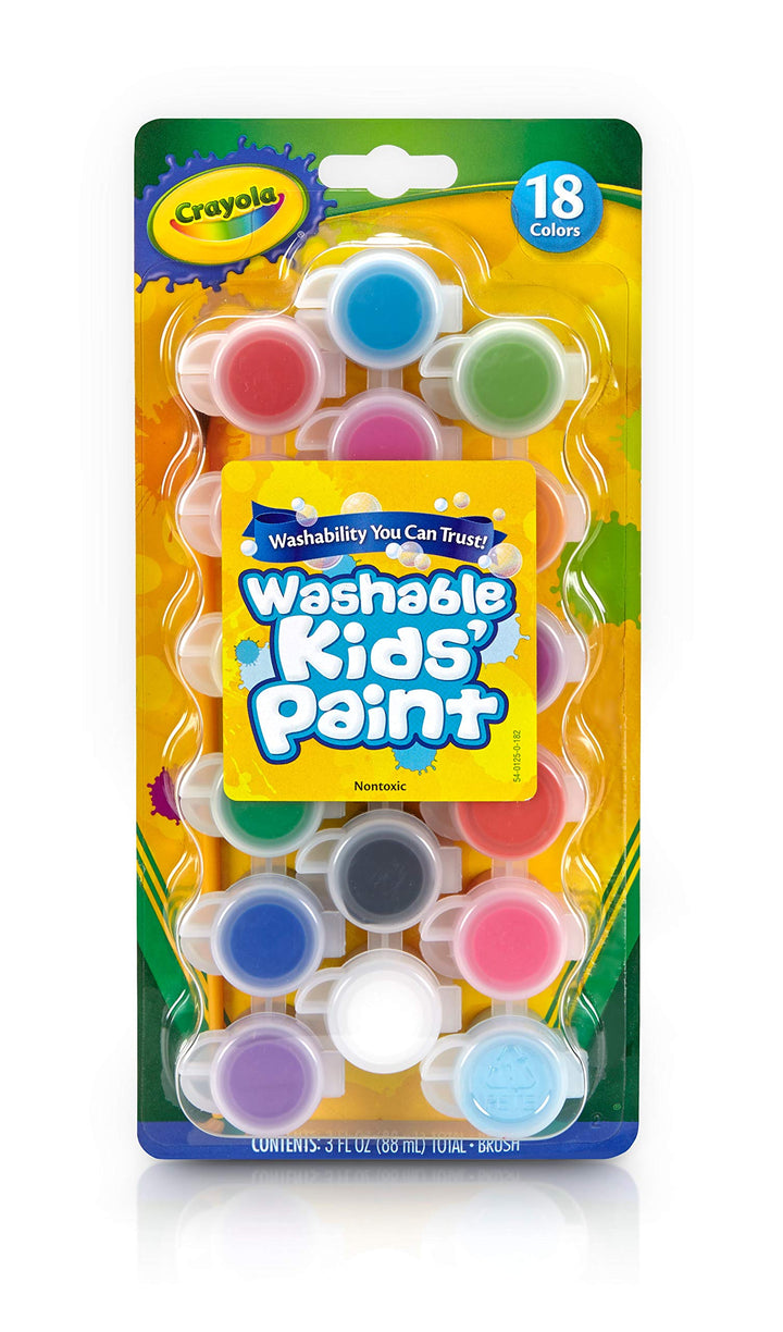 Crayola: Very Washable - 10 Washable Temperas;