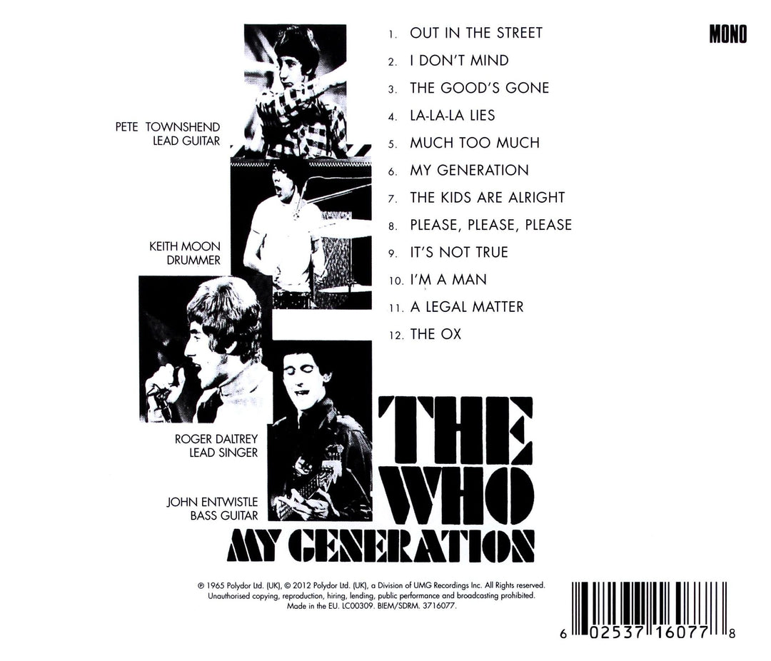 Who (The) - My Generation;