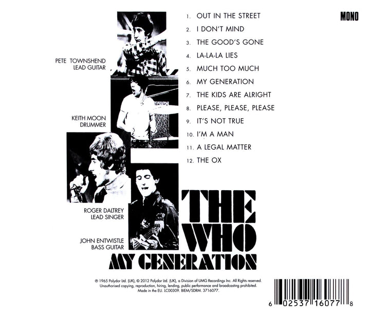 Who (The) - My Generation;