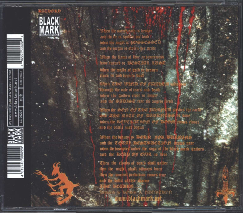 Bathory - The Return..;