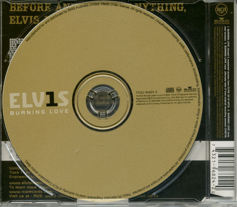 Elvis Presley - Burning Love;