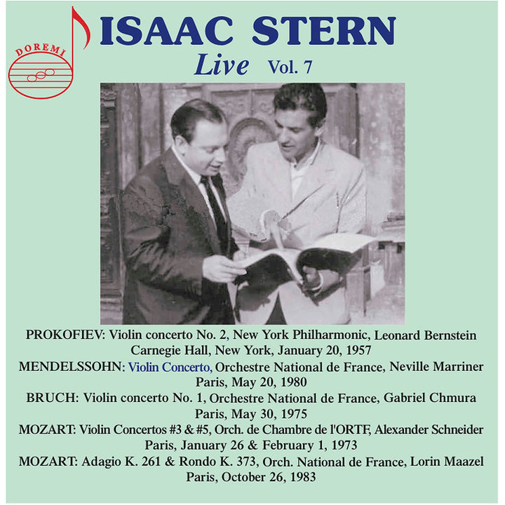 Isaac Stern: Live, Vol. 7 (2 CDs);