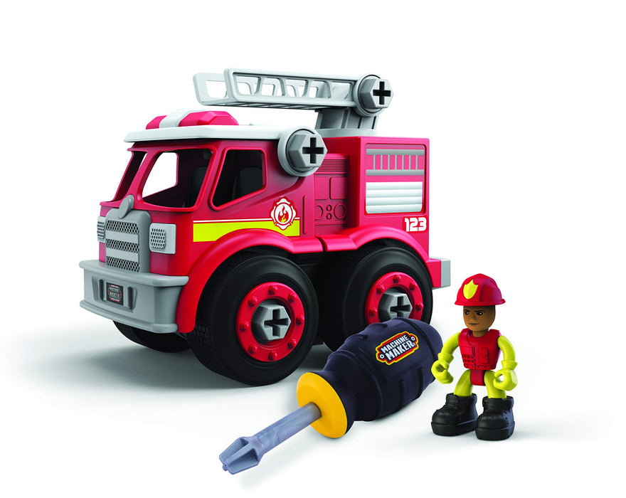 Nikko Toys: Mezzo Di Soccorso Da Costruire - Autoscala Vigili Del Fuoco;