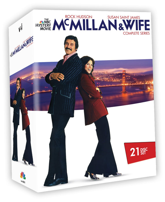 Mcmillan & Wife: The Complete Series (21 Dvd) [Edizione: Stati Uniti];