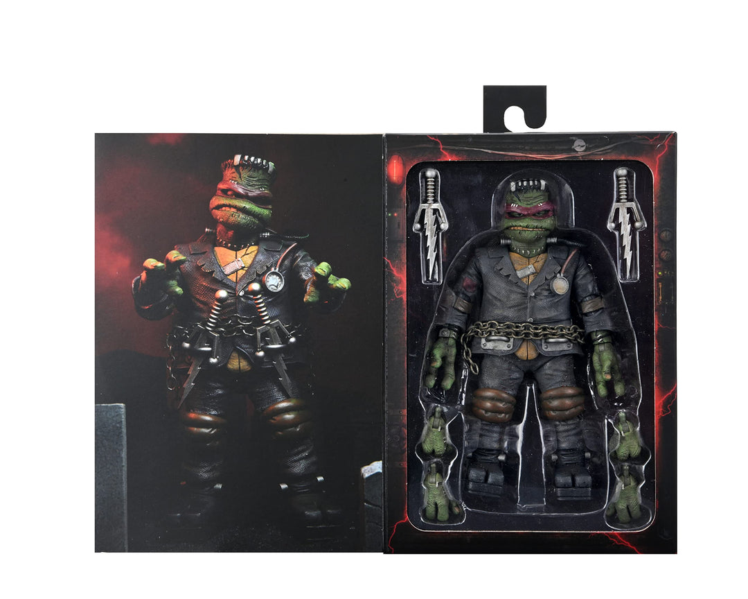 Teenage Mutant Ninja Turtles: Neca - X Tmnt: Ultimate Raphael As Frankenstein's Monster 7 Inch Action Figure;