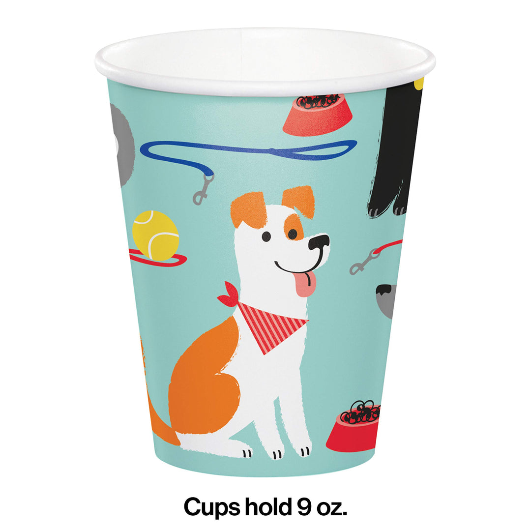 Creative Converting: 9Cup 12/8Ct Dog Party;