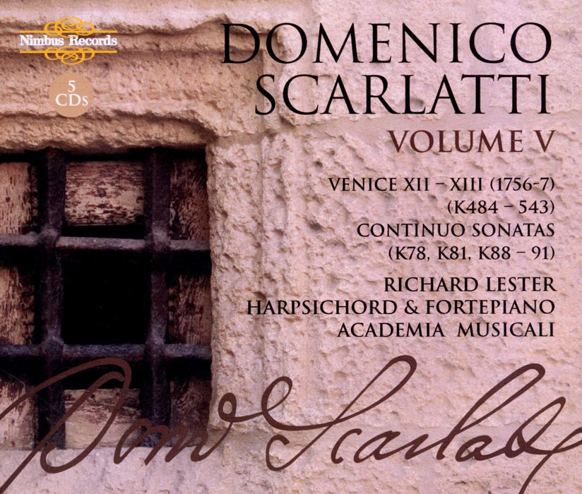 Domenico Scarlatti - Complete Keyboard Sonatas Vol. 5 (6 Cd);