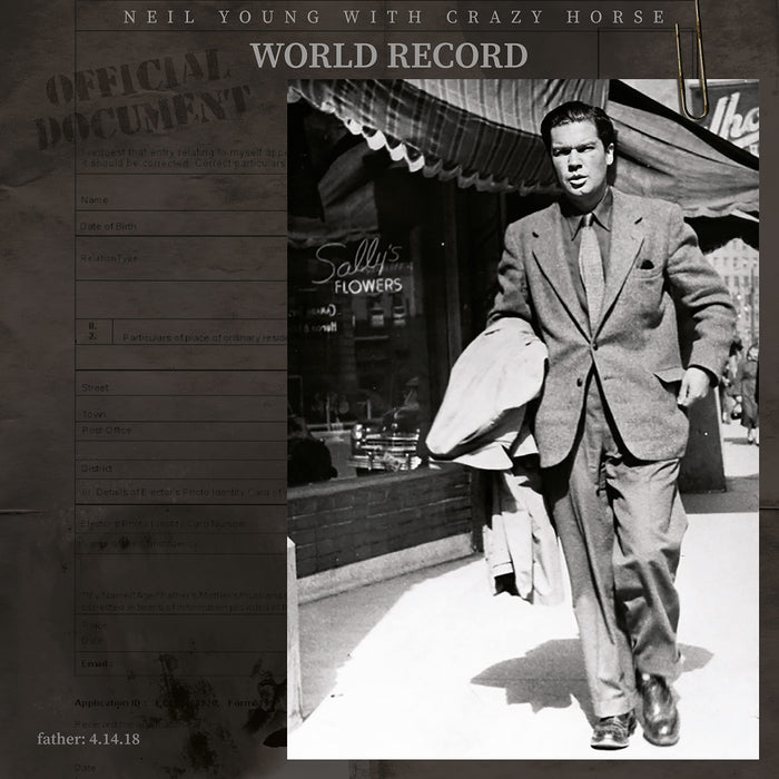 Neil Young With Crazy Horse - World Record [Cassette] (Limited);