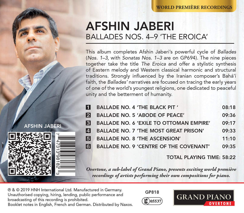Afshin Jaberi - Ballades Nos. 4-9 The Eroica;