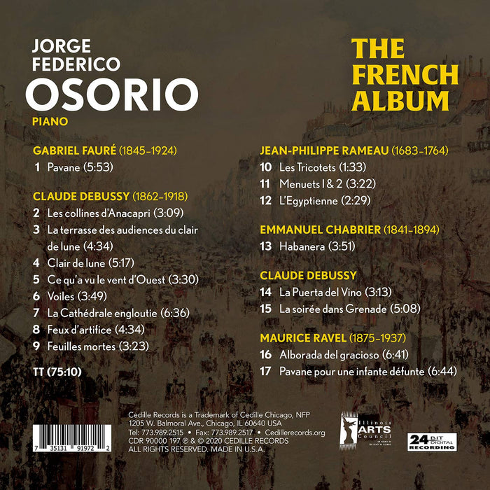 Jorge Federico Osorio: The French Album;