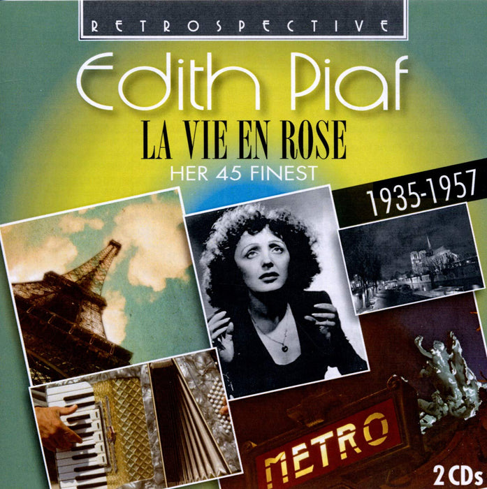 Edith Piaf - La Vie En Rose (2 Cd);