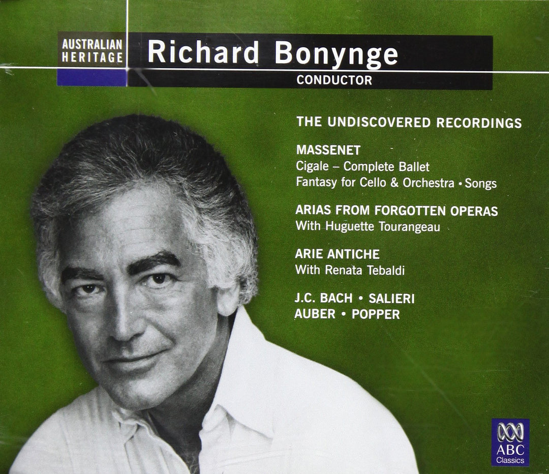 Richard Bonynge - Undiscovered Recordings;