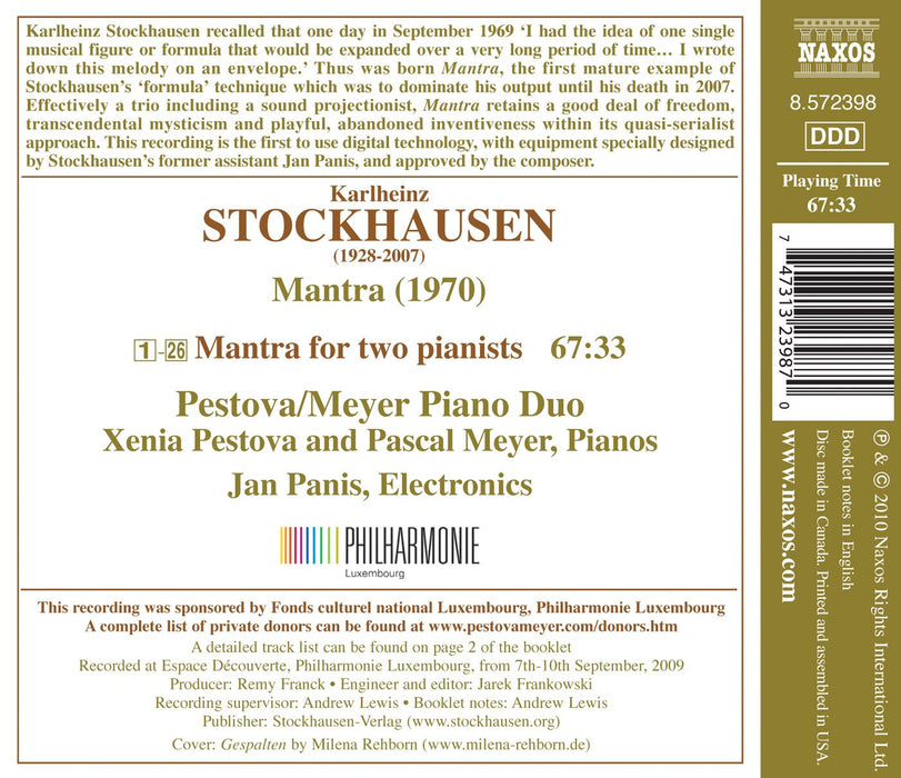 Karlheinz Stockhausen - Mantra;