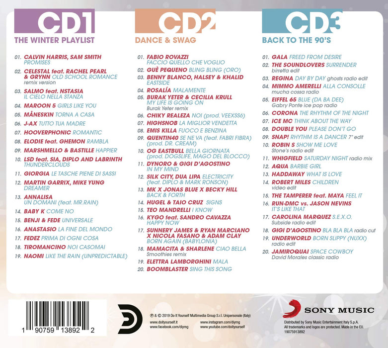 Top Hits 2019 / Various (3 CDs);