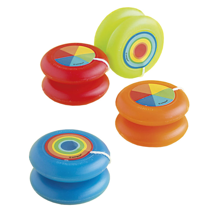 Unique Party: 4 Plastic Yo-Yo's;