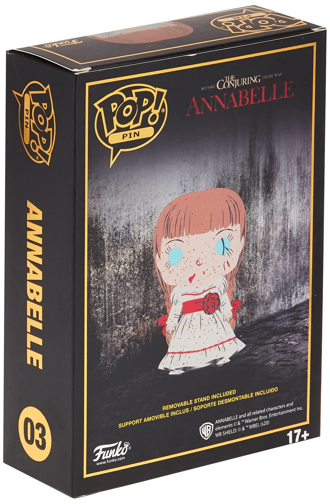 Annabelle: Funko Pop! Pin - Annabelle (Enamel Pin / Enamel Brooch);