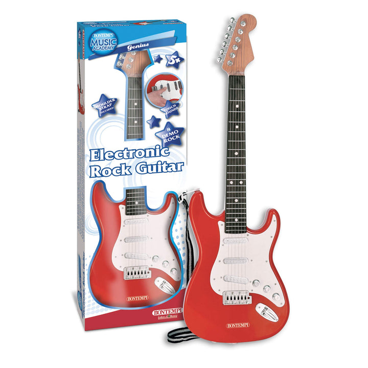 Bontempi 24 1300 - Toy Band Star - Electric Guitar with Shoulder Strap;