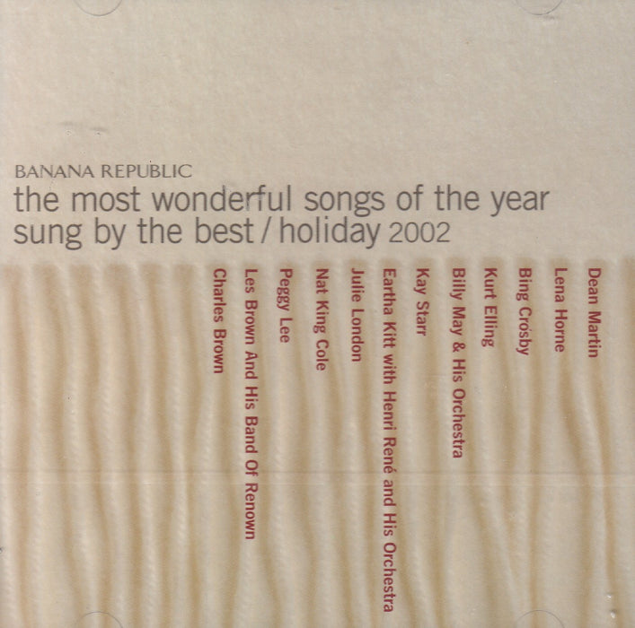 Banana Republic: The Most Wonderful Songs Of The Year / Holiday 2002 / Various;