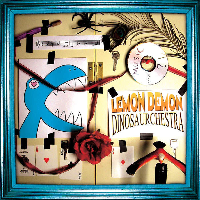 Lemon Demon - Dinosaurchestra (Blue, Pink & White Tri-Color Swirl) (2 Lp);