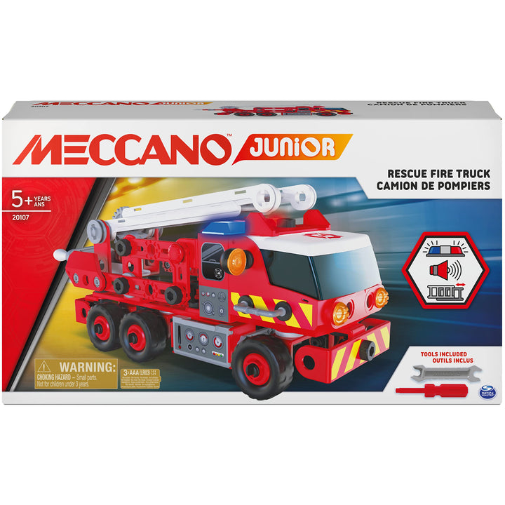 Meccano: Spin Master - Junior - Camion Dei Pompieri;