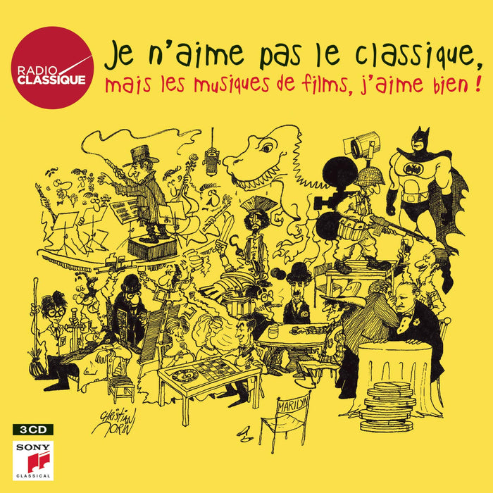 Je N'Aime Pas Le Classique, Mais Les Musiques De Films, J'Aime Bien! (3 Cd);