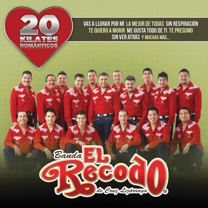 Banda El Recodo De Cruz Lizarraga - 20 Kilates Romanticos;