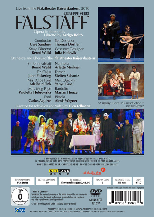 Giuseppe Verdi - Falstaff;