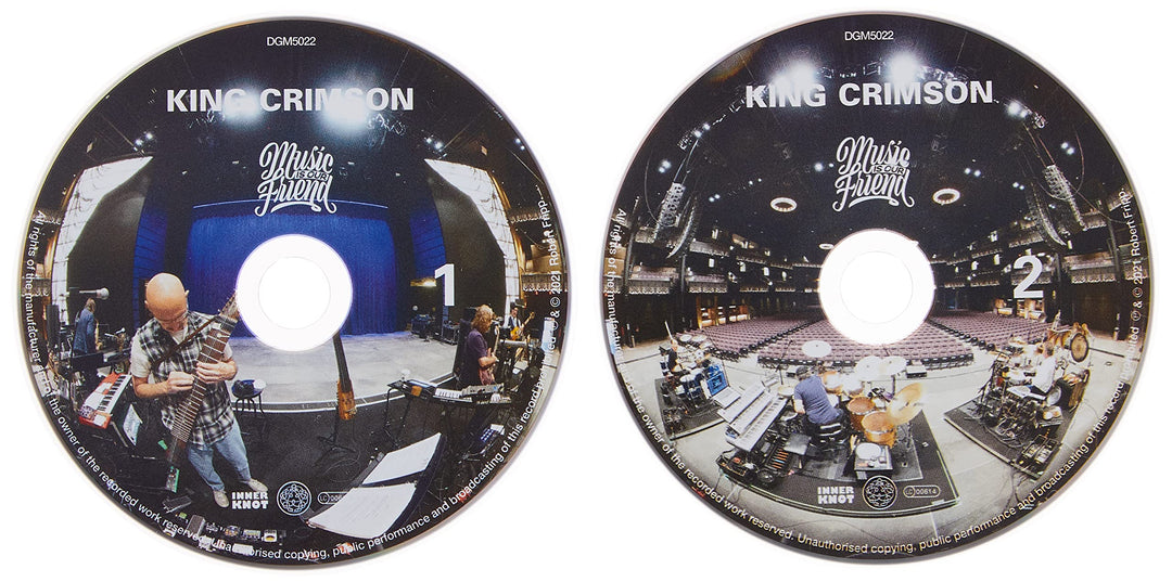 King Crimson - Music Is Our Friend (Live In Washington &amp; Albany 2021) (2 CDs);