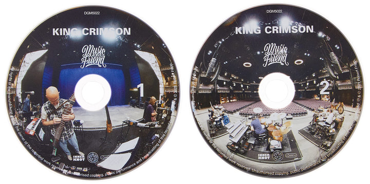 King Crimson - Music Is Our Friend (Live In Washington &amp; Albany 2021) (2 CDs);